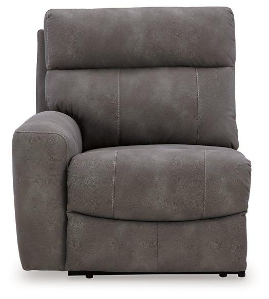 Next-Gen DuraPella Power Reclining Sectional Loveseat with Console