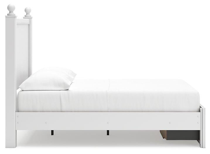 Mollviney Panel Storage Bed