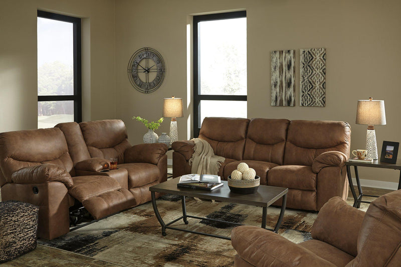 Boxberg Reclining Loveseat with Console