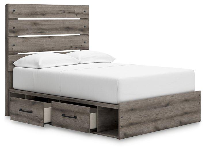 Graystorm Bed with Storage