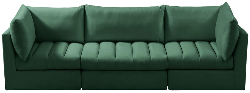 Jacob Green Velvet Modular Sofa