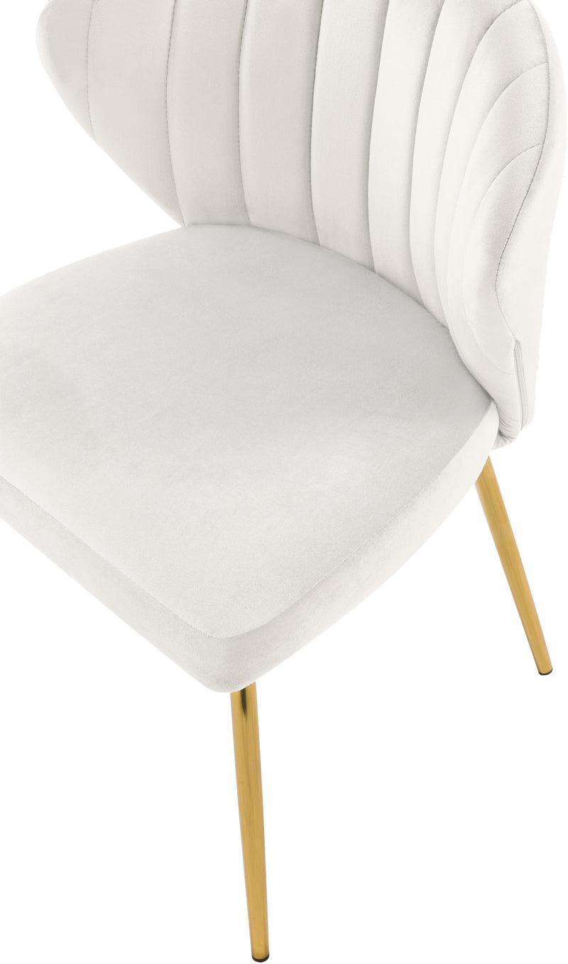 Finley Cream Velvet Dining Chair