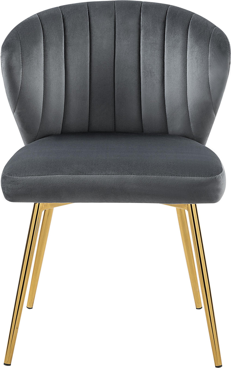 Finley Grey Velvet Dining Chair