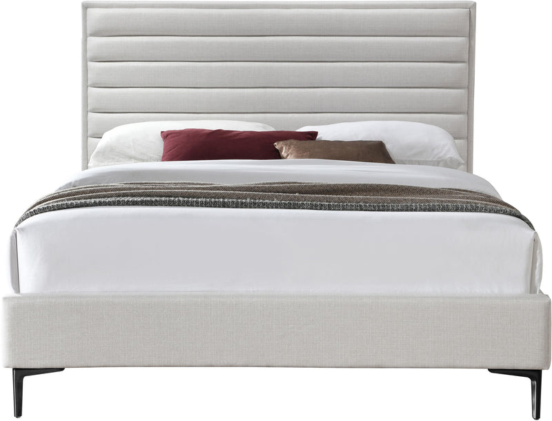 Hunter Cream Linen King Bed